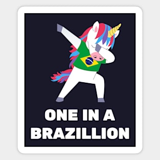 Brazilian Unicorn Magnet